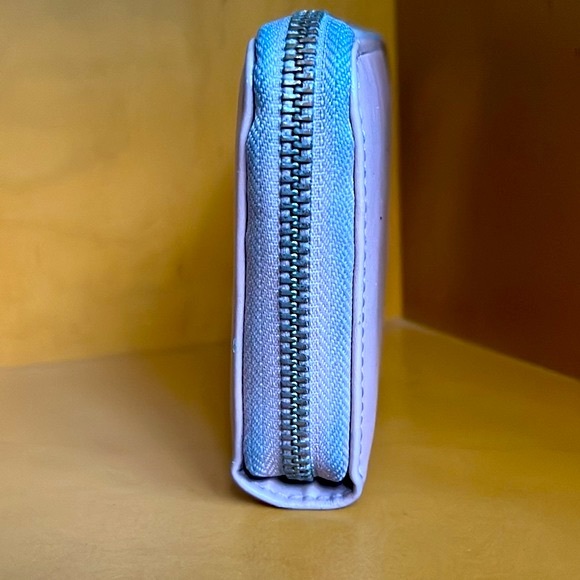 French Connection Zippered Rose Gold Wallet - Picture 6 of 9